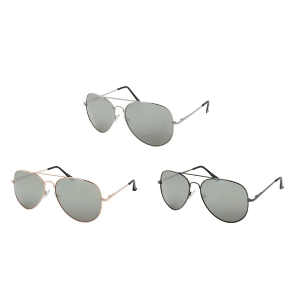 Unisex Aviator Sunglasses - Picture 5 of 5